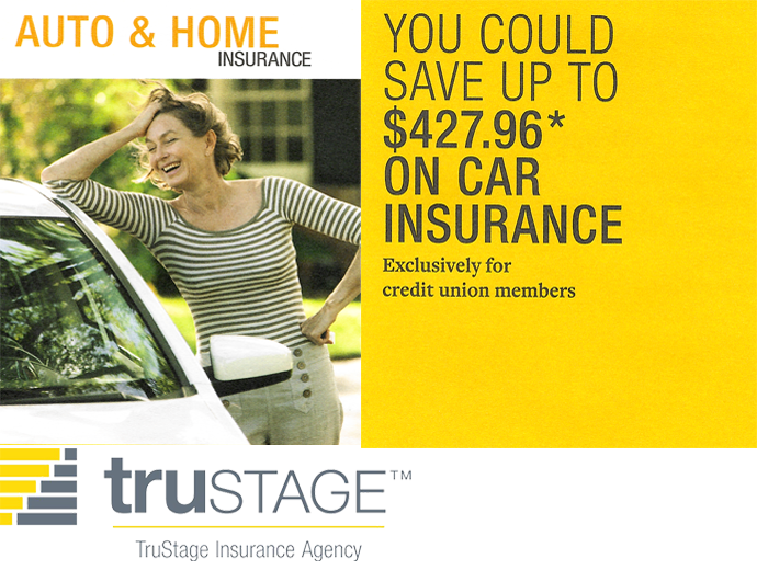 Trustage Auto Insurance Image with a woman
